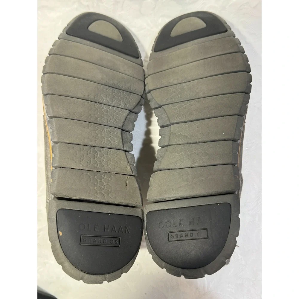 Cole Haan Zerogrand Chukka Boots Men's 11 Gray Nubuck Casual